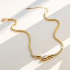 Collier Elyne Goutte doré