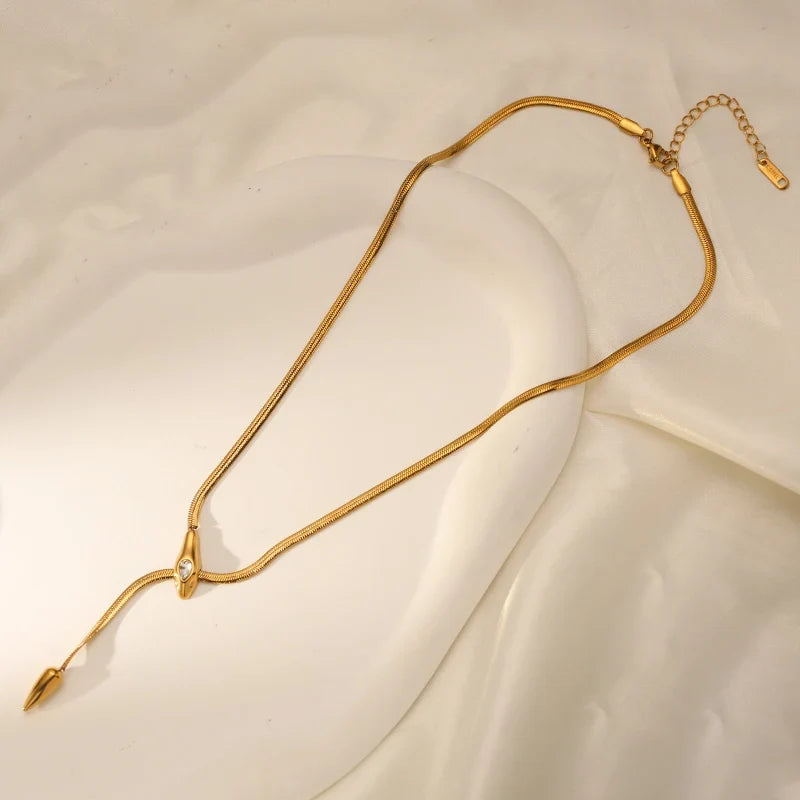 Collier Elyne Éclat doré