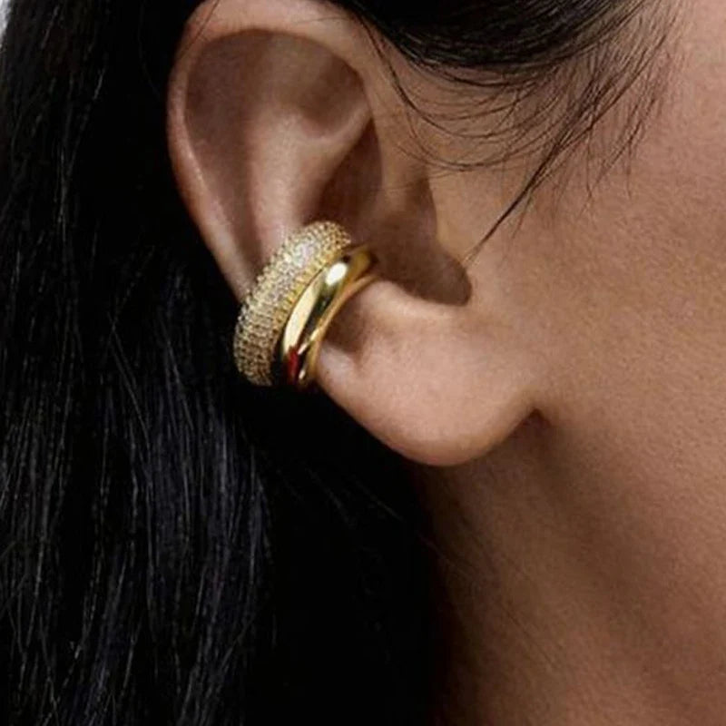 Ear cuff Oria porté